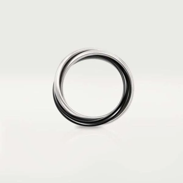 大人気!!新色!!カルティエ クラシック トリニティ リング 偽物 セラミック B4234100