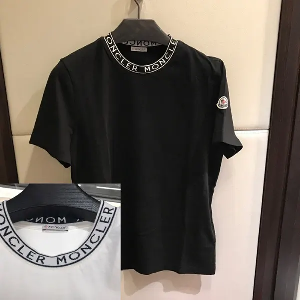 モンクレール ネックラインロゴTシャツ コピー☆3色 J10918C000248390T032