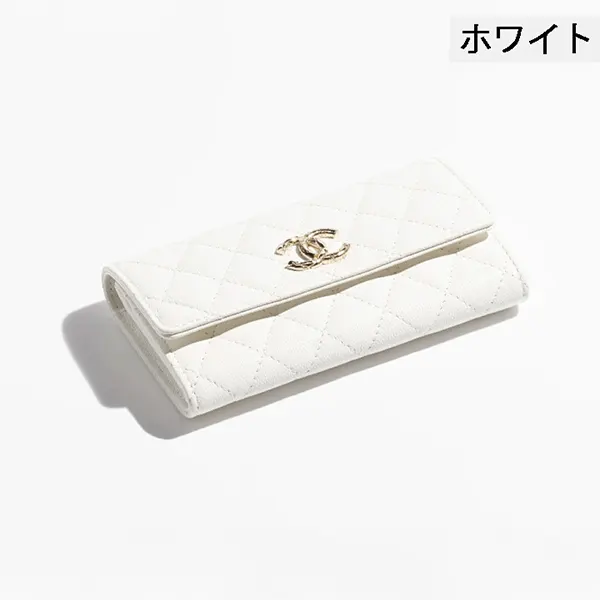 便利でシャネル 長財布 フラップウォレット AP3976 B16267 10601