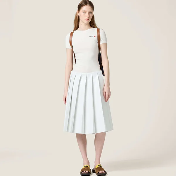 【ミュウミュウ】Petit Bateau ミュウミュウ スリムTシャツ 偽物 MJN563