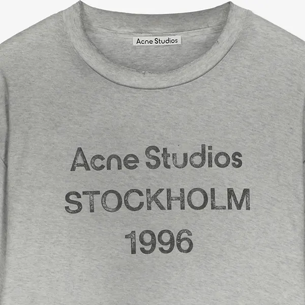 アクネ ストックホルムロゴＴシャツ コピー CL0201 92H