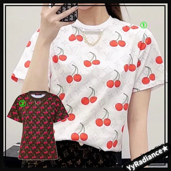 2025AW【コラボ限定の魅力♪2色】ルイヴィトン ロゴTシャツ 偽物 FTTS33WHC