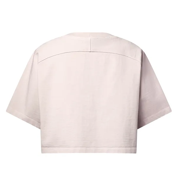 ルイヴィトン パチモン ロゴプレート付 半袖 ピンク Tシャツ 1AIB4