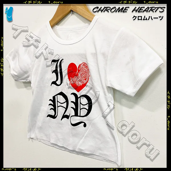 定番+クロムハーツ+ I LOVE NEW YORK レディース Tシャツ 偽物 ch255151