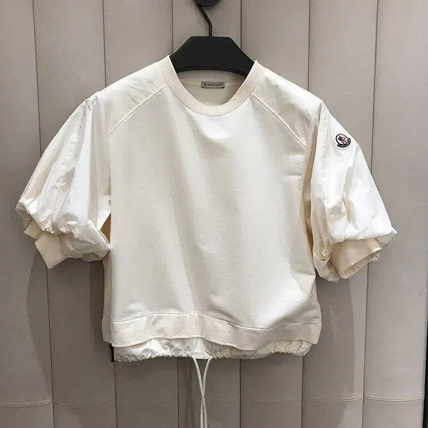 モンクレール パフスリーブTシャツ 偽物☆2色 K10938C0002289A1K999