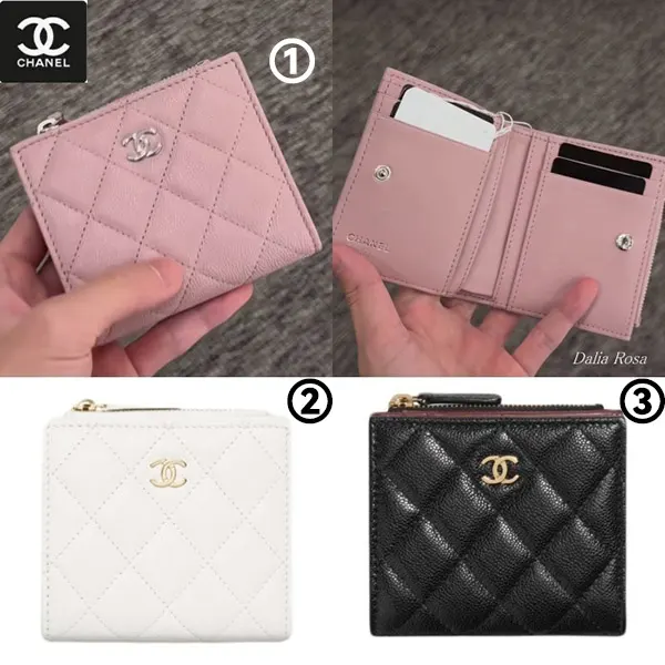 激安大人気ピンク♡収納力あり【シャネル コピー】マトラッセ 折り財布 ウォレット AP3388 B10583 C3906