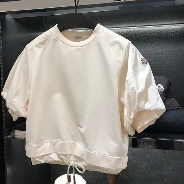 モンクレール パフスリーブTシャツ 偽物☆2色 K10938C0002289A1K999