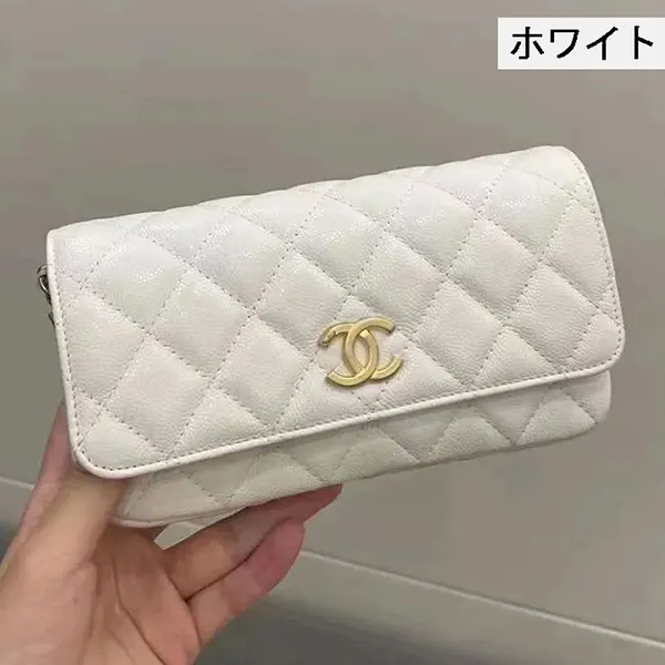 便利でシャネル 長財布 フラップウォレット AP3976 B16267 10601