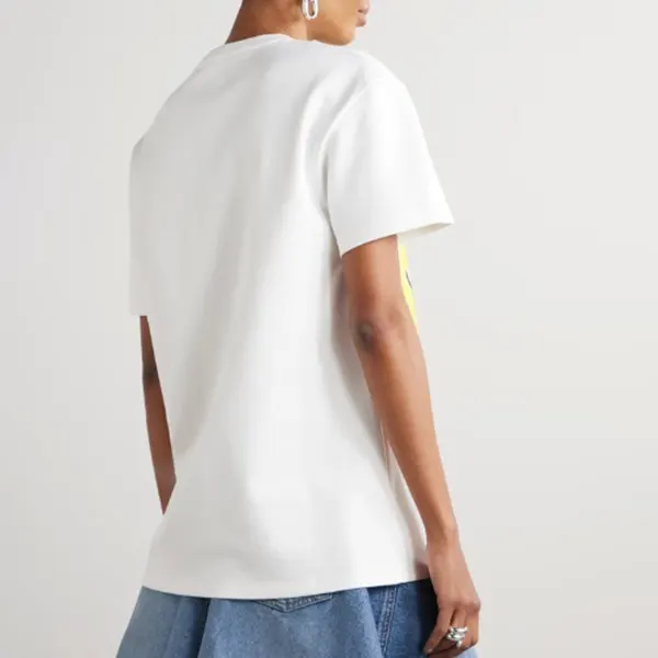 【上品さ際立つ】ロエベ リラックスフィット Tシャツ コピー コットンブレンド S540Y22X68-9990