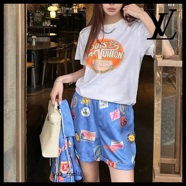 口コミ【ルイヴィトン】パリ トラベルスタンプ Tシャツ 偽物 1AHISZ