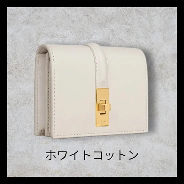 セリーヌ フラップ付き 16（セーズ）カードホルダー コピー 10M473GCG.04LU