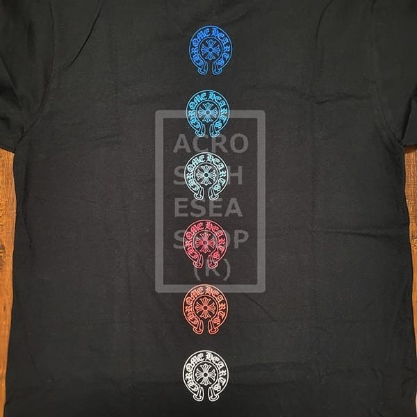 格安クロムハーツ Multi Colored Horseshoe Tシャツ コピー ch256131