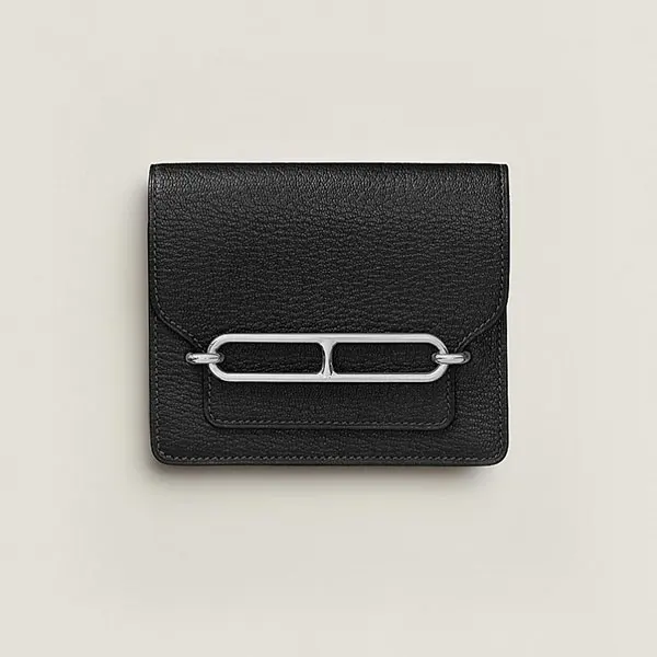 コンパクトでオシャレ♪【エルメス】ルーリス スリム ウォレット 偽物 H082213CP18