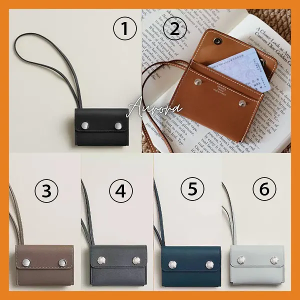高級感溢れるチャームにも[エルメス コピー]Hermesnap エルメスナップ カードホルダー H085854CK89
