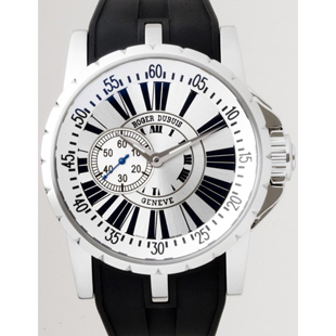 ロジェデュブイ ROGERDUBUIS エクスカリバー EX45 77 9 3.7AR SS/ラバー シルバー
