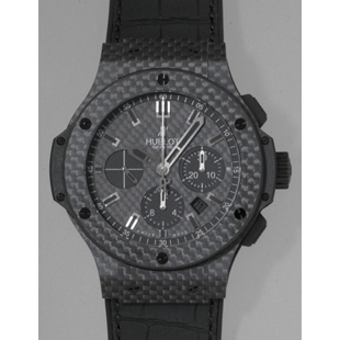 ウブロHUBLOTコピー ビッグ・バン オールカーボン 301.QX.1740.GR ブラックラバー ブラックカーボン