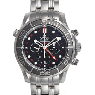 オメガ シーマスター ダイバー300Ｍ コーアクシャルGMT クロノグラフ４４ＭＭ 212.30.44.52.01.001