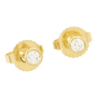 ティファニー ピアス ティファニー. 12818653 ダイヤモンド バイザヤード 0.10ｃｔ 18Y イエローゴールド